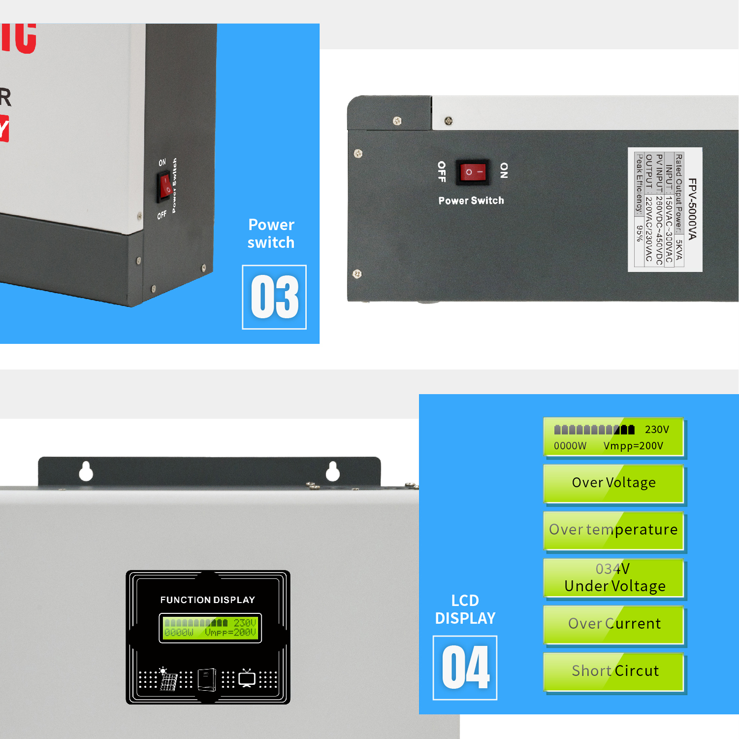 Hybrid Solar Inverter - Solar Inverter Without Battery